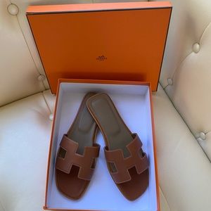 Authentic Brand New Hermes Oran Sandals Size 40